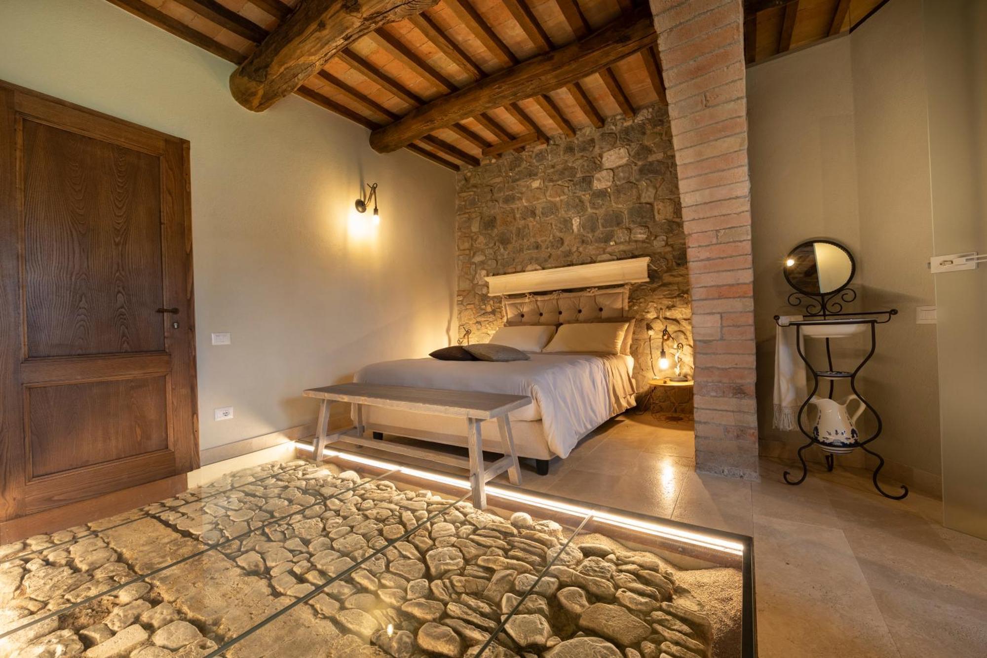 Casa Al Maestro B&B Радікофані Екстер'єр фото
